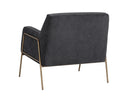 Polo Club Kohl Grey Lounge Chair Cybil by Matho Sun, view 4