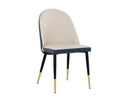 Dillon Cream / Dillon Thunder Dining Chair Kline by Matho Sun