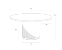59" Dining Table Cataldi by Matho Sun, view 6