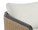 Louis Cream Lounge Chair Olbia by Matho Sun, view 6