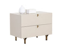 Large Cream Nightstand Celine by Matho Sun