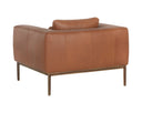 Behike Saddle Leather Armchair Burr by Matho Sun, view 4