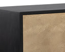 Black / Champagne Gold Sideboard Algarve by Matho Sun, view 6