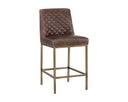 Havana Dark Brown Counter Stool Leighland by Matho Sun