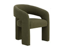 Copenhagen Olive Dining Armchair Isidore by Matho Sun