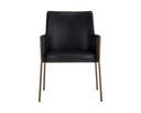 Bravo Black Dining Armchair Bernadette by Matho Sun, view 2
