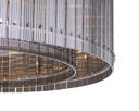 Large Nickel Smoke Grey Chandelier Kore by Matho Sun, view 4
