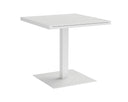 Square White 32" Bistro Table Merano by Matho Sun
