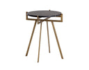 Black Marble End Table Anak by Matho Sun