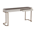 Cream Console Table Jamille by Matho Sun, view 3