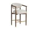 Antique Brown Gifford Script Counter Stool Sigrid by Matho Sun