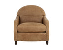 Camel Leather Lounge Chair Cynthia by Matho Sun, view 2
