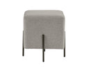 Black Dorset Platinum Ottoman Heston by Matho Sun, view 2