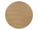 Round Rustic Oak 68" Dining Table Kalla by Matho Sun, view 3