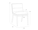 Polo Club Muslin Dining Chairs set of 2 Abilene by Matho Sun, view 8