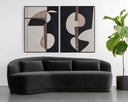 Shadow Grey Sofa Soraya by Matho Sun, view 4
