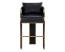 Napa Black Barstool Baz by Matho Sun, view 2