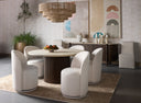 Effie Linen Dining Chair Cascata by Matho Sun, view 8