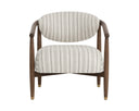Antique Brown Gifford Script Lounge Chair Sigrid by Matho Sun, view 2