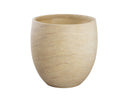 Large Travertine Look Planter Aster by Matho Sun