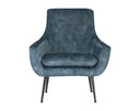 Nono Petrol Lounge Chair Aletta by Matho Sun, view 2