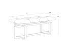 Grey Bench Pilar by Matho Sun, view 6