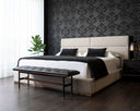 King Chacha Cream Bed Beckham by Matho Sun, view 2