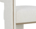 Rhea Light Barley Dining Armchair Adamina by Matho Sun, view 5