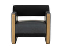 Bravo Black / Abbington Black Lounge Chair Edgar by Matho Sun, view 2