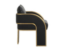 Napa Black Dining Armchair Baz by Matho Sun, view 3