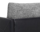 Nash Zebra / Coal Black Armchair Ashi by Matho Sun, view 7