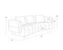 Merino Cotton Sofa Emmeline by Matho Sun, view 5