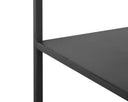 Small Black Bookcase Eiffel Low by Matho Sun, view 5