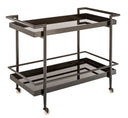 Black Bar Cart Livingston by Matho Sun, view 2