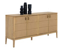 Rustic Oak Sideboard Etienne by Matho Sun
