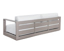 Greige Stinson White Sofa Tavira by Matho Sun, view 3