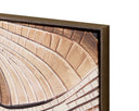 40" X 60" Deep Brown Floater Frame Nature Turning Point Ii by Matho Sun, view 2