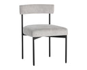 Black Polo Club Stone Dining Chairs set of 2 Seneca by Matho Sun