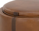 Tobacco Tan / Autumn Chestnut Storage Ottoman Borelli by Matho Sun, view 7