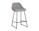 Cinnamon Brown / November Grey Counter Stool Mccoy by Matho Sun