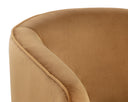 Dark Bronze Gold Sky Lounge Chair Hazel Swivel by Matho Sun, view 7