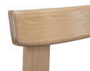 Rustic Oak Forest Green Dining Chairs set of 2 Horton by Matho Sun, view 6