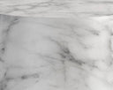 Marble Look White End Table Aries by Matho Sun, view 4