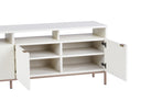 Champagne Gold Cream Storage Cabinet Ambrose Modular by Matho Sun, view 5
