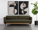 Copenhagen Olive Sofa Saul by Matho Sun, view 4