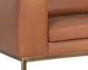 Behike Saddle Leather Armchair Burr by Matho Sun, view 6