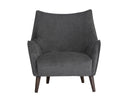 Polo Club Kohl Grey / Abbington Black Lounge Chair Sorrel by Matho Sun, view 2