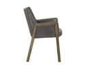 Kendall Grey Dining Armchair Bernadette by Matho Sun, view 3
