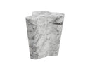 Small Marble Look End Table Ava by Matho Sun, view 3