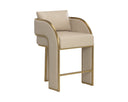 Napa Beige Counter Stool Baz by Matho Sun
